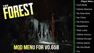 The Forest Mod Menu For v0.65b (Mediafire Link In Description)