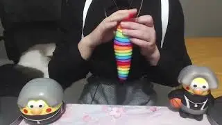 ASMR Ikun Fable Tinnitus, Ear Cleaning, Head Tapping, Caterpillar, Mouth Sounds