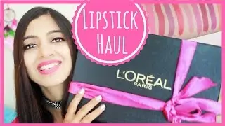 L'Oreal - Rouge Magique Lipsticks | Complete Review & Swatch _ (Prachi SuperWowStyle)