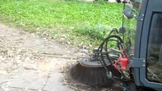Hako-Citymaster 1200 sweeper w Łódź Poland test