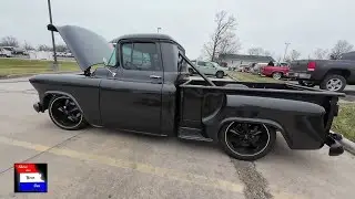 Check out Robert's BAD TO THE BONE 4.8L Turbo Charged 1955 Chevy 3100