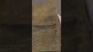 Len&ccedil;o EDC de microfibra KIMAGI com padr&atilde;o simples a imitar couro e lat&atilde;o envelhecido