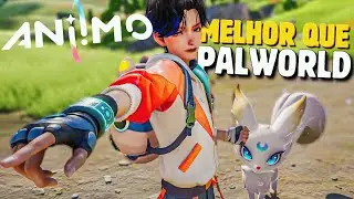 JOGUEI O NOVO JOGO ESTILO PALWORLD/POKEMON E ESTA MUITO INCRIVEL!!! Aniimo