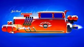 #Машинки для мальчиков - Летающие машины #Мультик Игра| Rocket Carz Racing - #гонки на тачках 2018