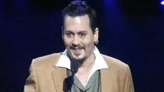 Johnny Depp Surprise Disney Legends Award Presentation & Speech at Disney D23 Expo 2015