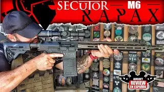 DMR RAPAX XXI M.6 SECUTOR ARMS ( Review & Test Shot ) | Airsoft Review en Español