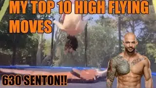 Trampoline Wrestling &mdash; My Top Ten High Flying Moves