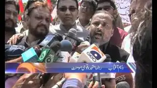 Dunya News-16-03-2012-MQM's Protest in Assemblies