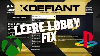 XDefiant Lobby füllt sich nicht FIX für Xbox/Playstation/PC