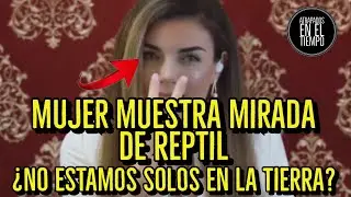 MUJER MUESTRA OJOS DE REPTIL EN VIVO | MOVIMIENTO ALLATRA