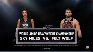 2K25 SKY MILES vs. FELT WOLF BCW Show | Episodio 110