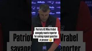 Mike Vrabel CRASHES OUT on Patriots Reporter 🤬 | Sports Illustrated