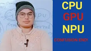 CPU vs GPU vs NPU &ndash; Computer ka Dimag, Painter ya Robot Brain? | Simple Hindi