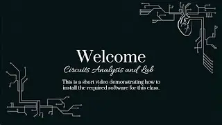 Circuits Analysis and Lab - How to install Multisim, NI Elvis and LabView ( Short version)