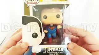 POP! Heroes Batman V Superman #85 Superman Vinyl Figure Review