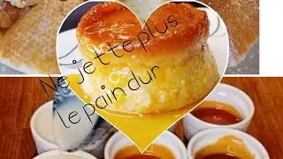 un délice dessert juste avec le pain dur😋تحلية هايلة بالخبز اليابس