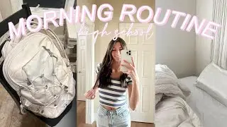 REALISTIC MORNING ROUTINE | running late, grwm, & coffee