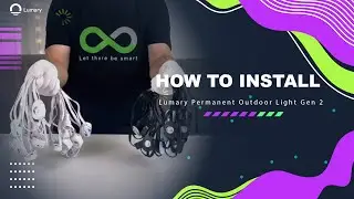 How to Install Lumary Permanent Outdoor Light Gen 2