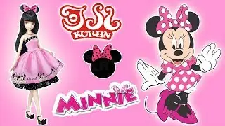 Милая Минни/Kurhn Forever Classic Minnie Style: обзор и распаковка куклы Курн Минни Маус/Review