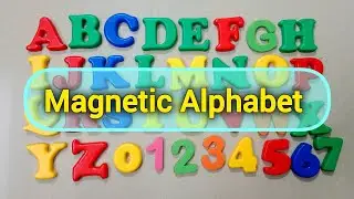 Magnetic alphabet satisfying asmr video | Satisfying magnetic ASMR #asmr #satisfying #magneticasmr