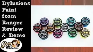 Обзор и демонстрация красок Dyan Reaveley Dylusions