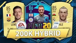 UNSTOPPABLE 200K HYBRID w/ POTM VARDY SBC! FIFA 20 SQUAD BUILDER