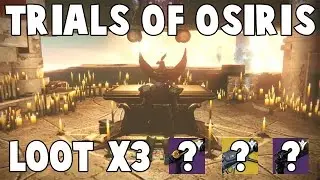 Destiny - Trials of Osiris Loot X3 Characters - (The Taken King)