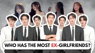 BTS Members Ranked by Most Ex-Girlfriends!