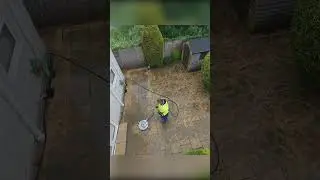 Watch How This Dirty Patio Gets Super Clean!