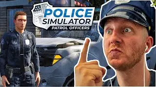 POLICE SIMULATOR - VERKEHRSUNFALL mit betrunkener Person und SCHSSUWAFFE | Polizei Simulator