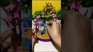 Bholenath ji idol making with super clay 🌸 Har har Mahadev 🔱 #shorts #short #mahadev