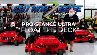 Gravely Pro-Stance Ultra - Float The Deck Feature - Available at Cutting Edge Lawn Equipment