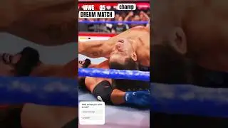WWE 2K25 - DREAM MATCH! A PHENOMENAL SHOW STOPPA!!