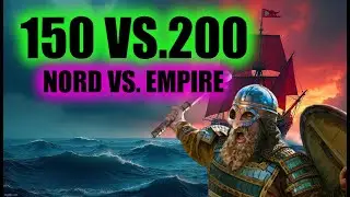 War Sails  150 vs 200 Sea Battle - MountBlade Bannerlord  Gameplay
