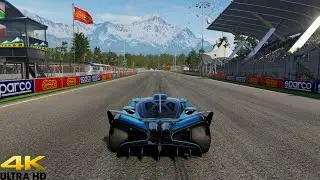 GRID LEGENDS BUGATTI BOLIDE GAMEPLAY 4K 60FPS | GRID LEGENDS WINTER BASH DLC CONTENT