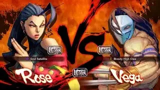 USF4 - Rose Vs Vega (Casuals)