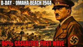2,400 Americans Storm Hitler's Atlantic Wall: What Really Happened at Omaha Beach? (D-Day 1944)