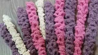 آموزش قلاب بافی  گل سنبل جذاب برای سفره هفت سین