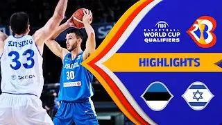 Estonia - Israel | Highlights - #FIBAWC 2023 Qualifiers