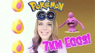 SHINY BABY POK&Eacute;MON IN 7KM EGGS! + Research Breakthrough Shedinja in AR Plus!