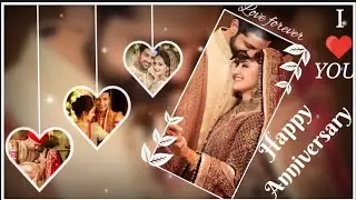 Weeding Anniversary Video Editing in Kindmaster | Marriage Anniversary Black Screen Template video |