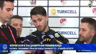 Oyuncumuz İsmail Y&uuml;ksek'in ma&ccedil; sonu basın toplantısı | Fenerbah&ccedil;e 2-0 Galatasaray