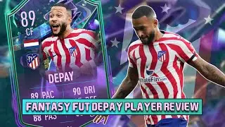 FIFA 23 | FANTASY FUT DEPAY PLAYER REVIEW | A CHEAP CRUYFF?