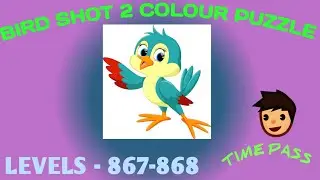 Bird sort 2 colour puzzle 🐦🦜 867-868#birdpuzzle #birdsortcolorpuzzle #puzzlegame #birdshort