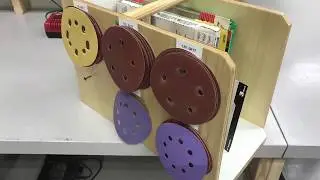 Easy to Build Sand Paper / Sander Caddy, Awesome!