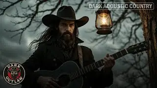 OIL IN MY LAMP - Dark Acoustic Country Faith Music | Dark Outlaw Song (LYRIC VIDEO)