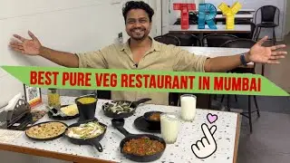 Best Pure Veg Restaurant in Mumbai 😋 Exploring Simply Veg Mahim 🥬
