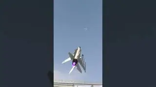 GTA 5 director mode one wing stunt under abandoned train bridge tower
