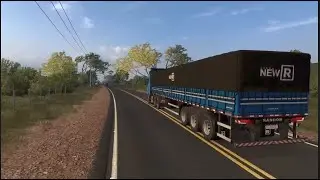 CHOQUE DAÑAMOS EL VOLVO, CARGA DE 20 TONELADAS DE VIRUTA DE MADERA