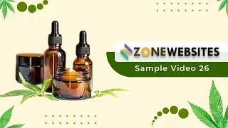 Sample 26 - Promo Video for High-Quality Therapeutic CBD Products
